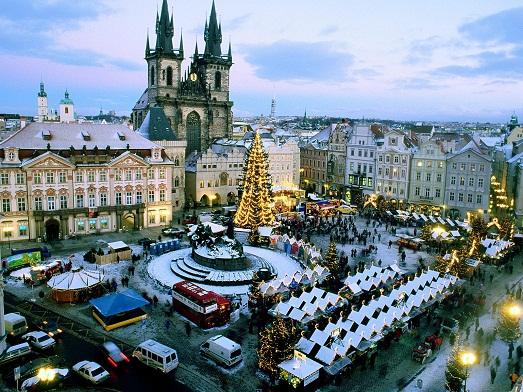 Рождество в Праге фото